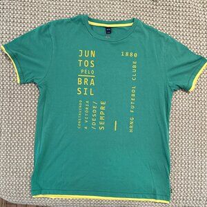 NWT Brazil Soccer T-shirt XL
